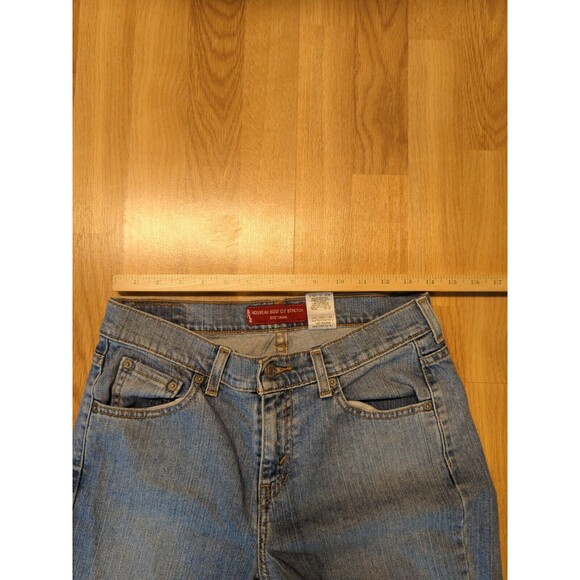 Levi’s 515 Jeans Womens 6 MIS Blue Boot Cut Low Rise Stretch Nouveau - Picture 4 of 9